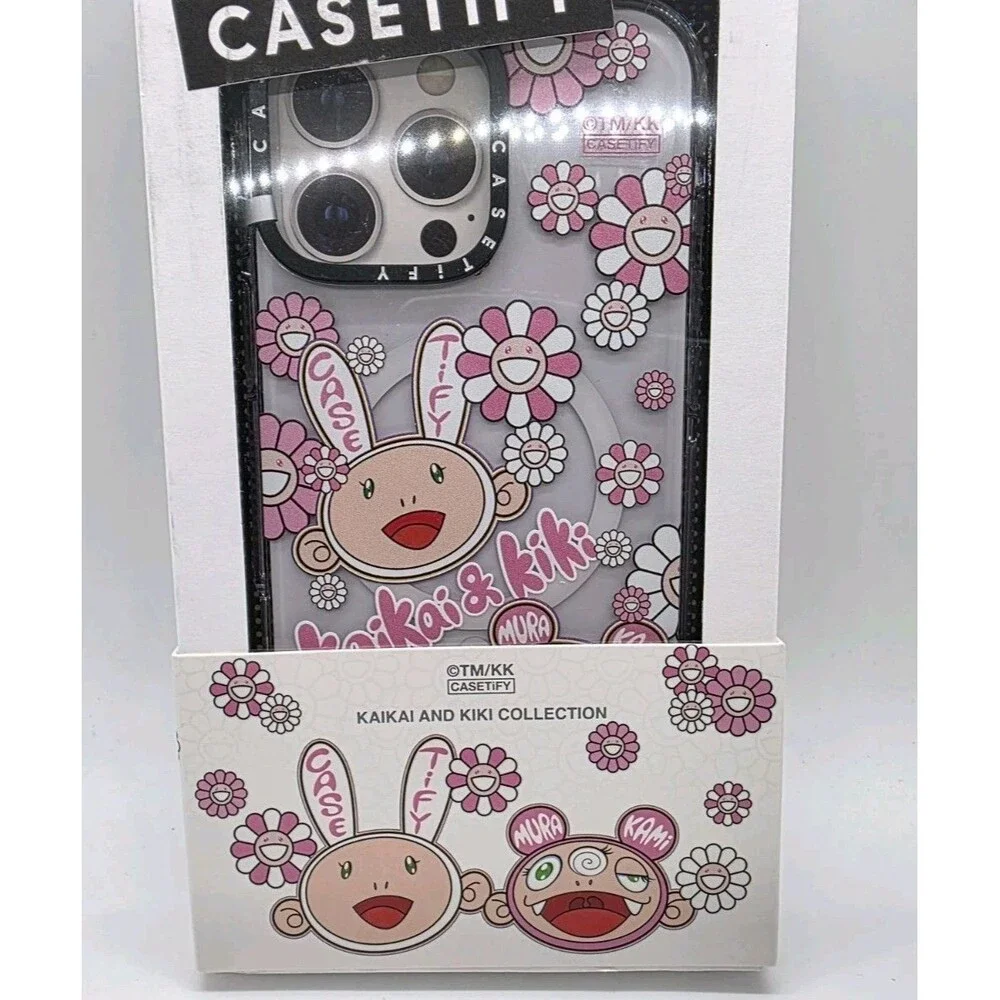 TAKASHI MURAKAMI x CASETiFY KAIKAI AND KIKI - STICKER MANIA iPhone 16 Pro Max